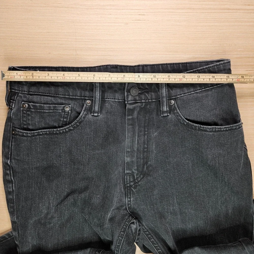 Levi 541 Athletic Fit Jeans Mens 30x32 Fit‎ 30x31 Black Distressed Denim Pants